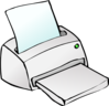 Inkjet Printer Clip Art